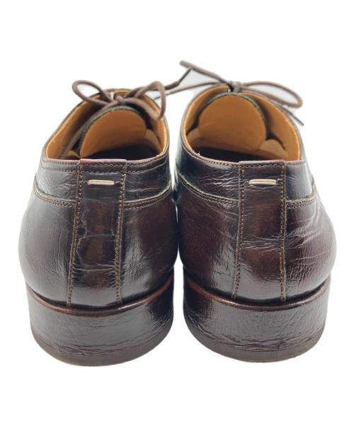 Maison Margiela（メゾンマルジェラ）Maison Margiela (メゾンマルジェラ) ストレートチップシューズ ブラウン サイズ:SIZE43の古着・服飾アイテム