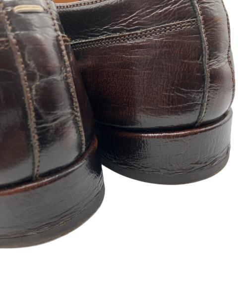 Maison Margiela（メゾンマルジェラ）Maison Margiela (メゾンマルジェラ) ストレートチップシューズ ブラウン サイズ:SIZE43の古着・服飾アイテム