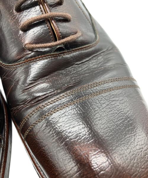 Maison Margiela（メゾンマルジェラ）Maison Margiela (メゾンマルジェラ) ストレートチップシューズ ブラウン サイズ:SIZE43の古着・服飾アイテム