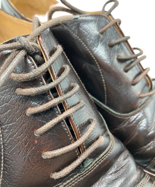 Maison Margiela（メゾンマルジェラ）Maison Margiela (メゾンマルジェラ) ストレートチップシューズ ブラウン サイズ:SIZE43の古着・服飾アイテム