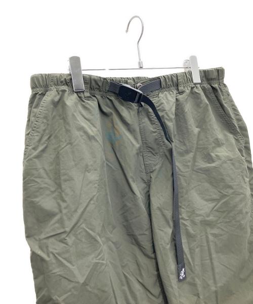 GRAMICCI（グラミチ）GRAMICCI (グラミチ) LOWERCASE (ロウワーケース) ナイロンパッカブルトラックパンツ カーキ サイズ:Lの古着・服飾アイテム