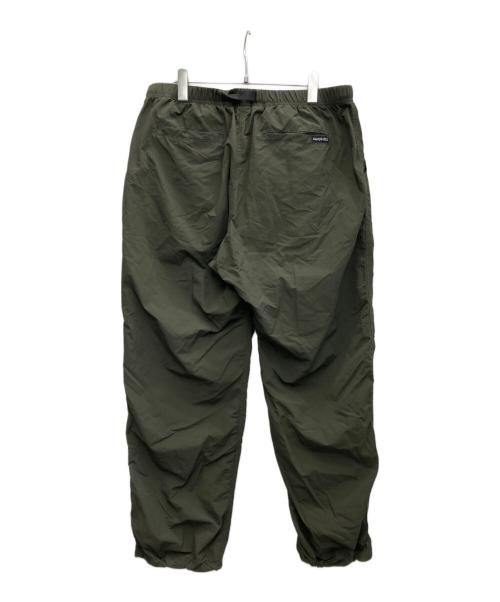 GRAMICCI（グラミチ）GRAMICCI (グラミチ) LOWERCASE (ロウワーケース) ナイロンパッカブルトラックパンツ カーキ サイズ:Lの古着・服飾アイテム