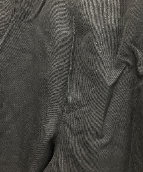 Graphpaper（グラフペーパー）Graphpaper (グラフペーパー) Selvage Wool Cook Pants ブラック サイズ:SIZE FREEの古着・服飾アイテム