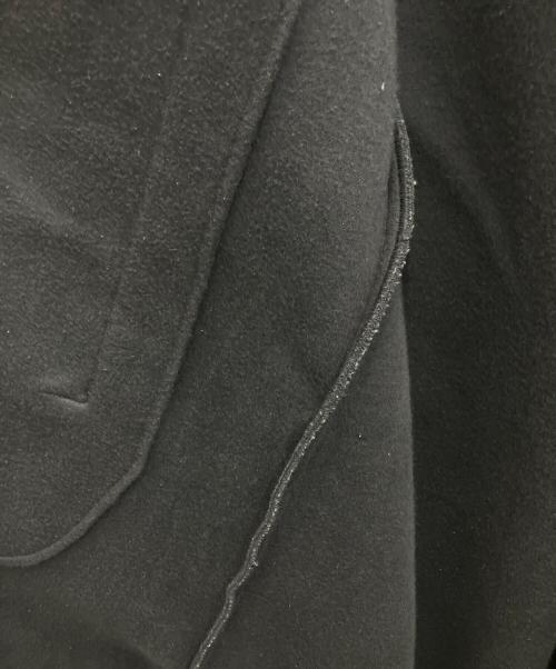 TARO HORIUCHI（タロウホリウチ）TARO HORIUCHI (タロウホリウチ) ノーカラーコート ブラック サイズ:SIZE46の古着・服飾アイテム