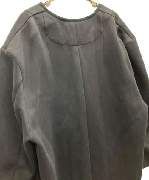 TARO HORIUCHI（タロウホリウチ）TARO HORIUCHI (タロウホリウチ) ノーカラーコート ブラック サイズ:SIZE46の古着・服飾アイテム