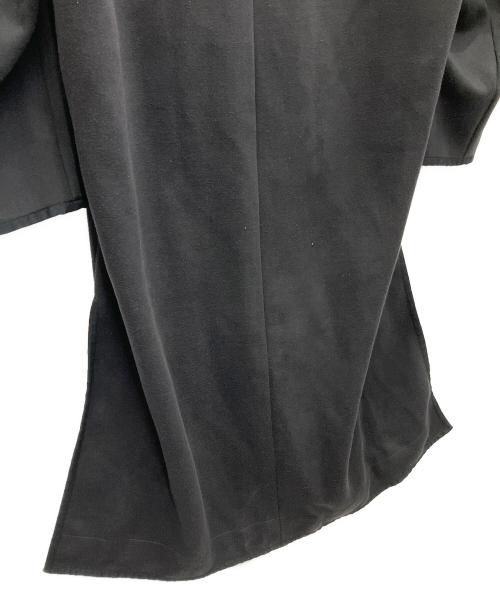 TARO HORIUCHI（タロウホリウチ）TARO HORIUCHI (タロウホリウチ) ノーカラーコート ブラック サイズ:SIZE46の古着・服飾アイテム