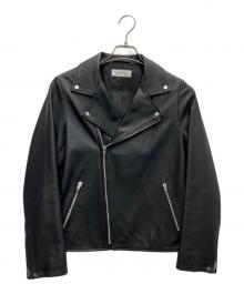 SIMPLICITE（シンプリシテ）の古着「ライダースジャケット」｜ブラック