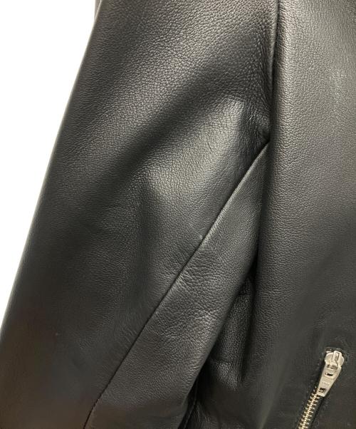 SIMPLICITE（シンプリシテ）simplicite (シンプリシテ) ライダースジャケット ブラック サイズ:Mの古着・服飾アイテム