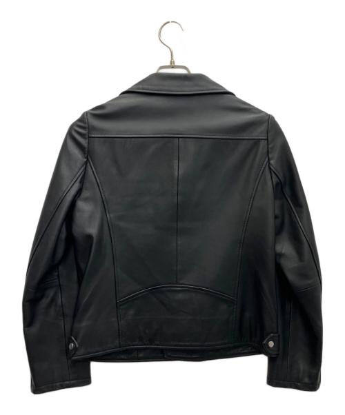 SIMPLICITE（シンプリシテ）simplicite (シンプリシテ) ライダースジャケット ブラック サイズ:Mの古着・服飾アイテム