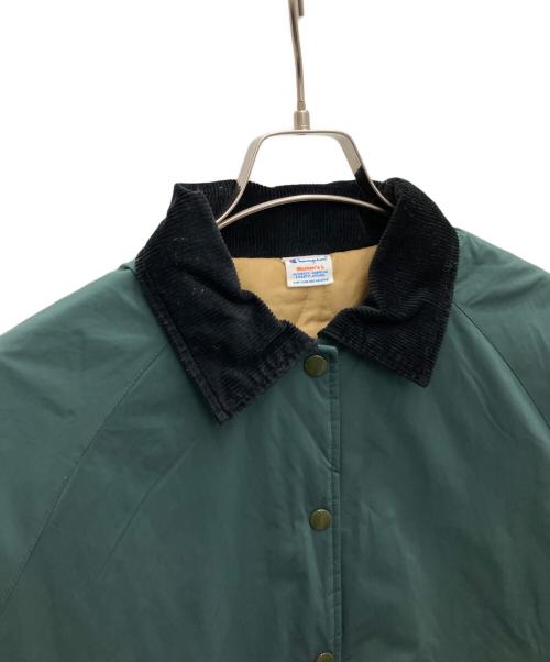 Champion（チャンピオン）Champion (チャンピオン) コーチジャケット グリーン×ブラック サイズ:Lの古着・服飾アイテム
