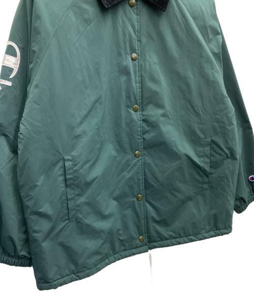 Champion（チャンピオン）Champion (チャンピオン) コーチジャケット グリーン×ブラック サイズ:Lの古着・服飾アイテム