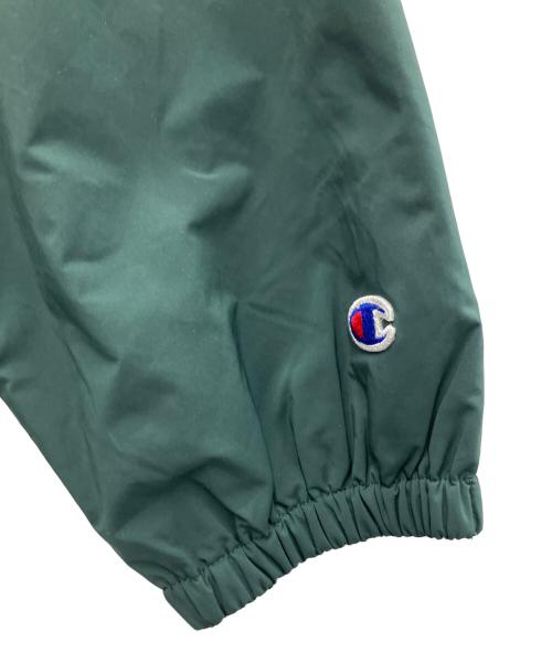 Champion（チャンピオン）Champion (チャンピオン) コーチジャケット グリーン×ブラック サイズ:Lの古着・服飾アイテム