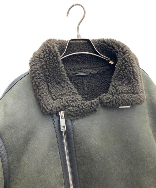 ZARA（ザラ）ZARA (ザラ) ムートンジャケット オリーブ サイズ:Lの古着・服飾アイテム