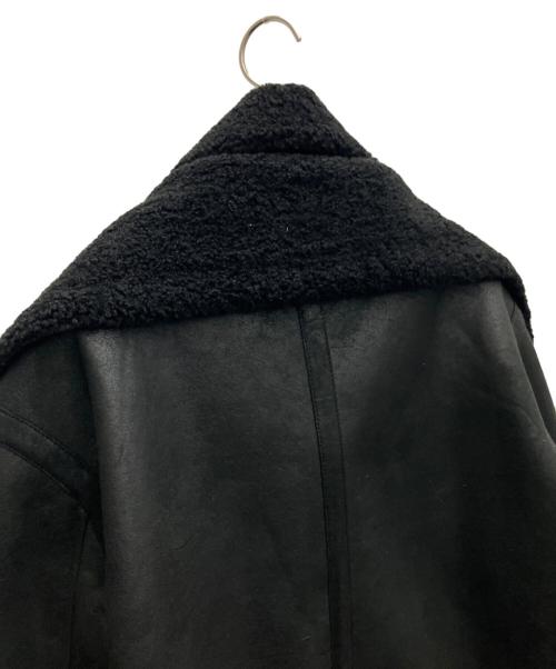 ZARA（ザラ）ZARA (ザラ) ムートンジャケット ブラック サイズ:Lの古着・服飾アイテム