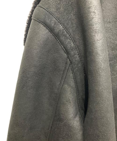 ZARA（ザラ）ZARA (ザラ) ムートンジャケット ブラック サイズ:Lの古着・服飾アイテム