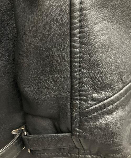 UNITED TOKYO（ユナイテッドトーキョー）UNITED TOKYO (ユナイテッドトーキョー) レザージャケット ブラック サイズ:SIZE3の古着・服飾アイテム