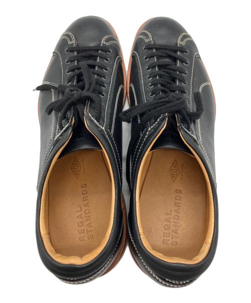 REGAL（リーガル）REGAL (リーガル) レザースニーカー ブラック サイズ:25１/2の古着・服飾アイテム