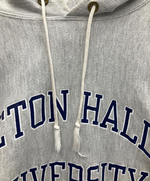 Champion REVERSE WEAVE（チャンピオン リバース ウィーブ）Champion REVERSE WEAVE (チャンピオン リバース ウィーブ) プルオーバーパーカー グレー サイズ:XLの古着・服飾アイテム