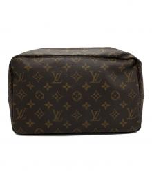 LOUIS VUITTON（ルイ ヴィトン）の古着「トゥルース トワレット28 ポーチ バッグ」｜ブラウン