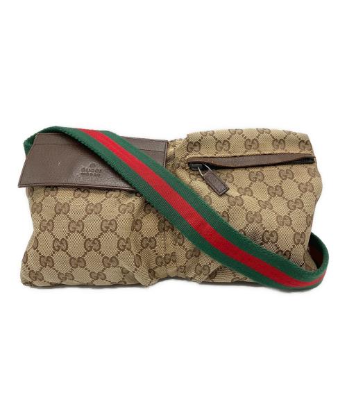 GUCCI（グッチ）GUCCI (グッチ) ウエストポーチ ベージュの古着・服飾アイテム