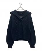 IENAイエナ）の古着「厚手ニット」｜ネイビー