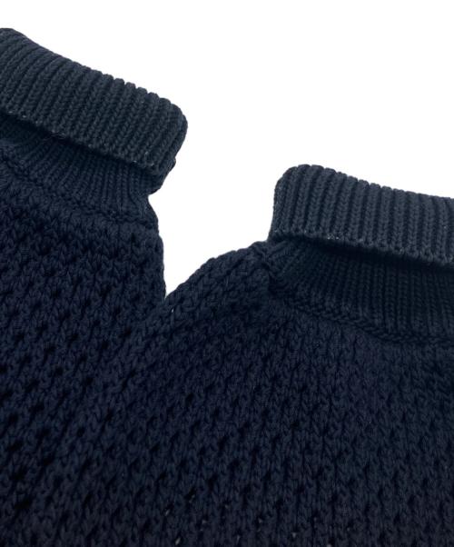 IENA（イエナ）IENA (イエナ) 厚手ニット ネイビー サイズ:SIZE FREEの古着・服飾アイテム