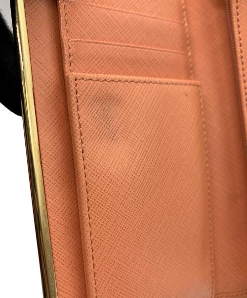 Salvatore Ferragamo（サルヴァトーレ フェラガモ）Salvatore Ferragamo (サルヴァトーレ フェラガモ) 長財布 オレンジの古着・服飾アイテム