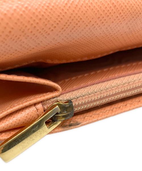 Salvatore Ferragamo（サルヴァトーレ フェラガモ）Salvatore Ferragamo (サルヴァトーレ フェラガモ) 長財布 オレンジの古着・服飾アイテム