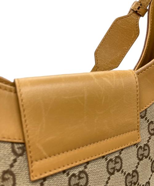 GUCCI（グッチ）GUCCI (グッチ) ワンショルダーバッグ ブラウンの古着・服飾アイテム