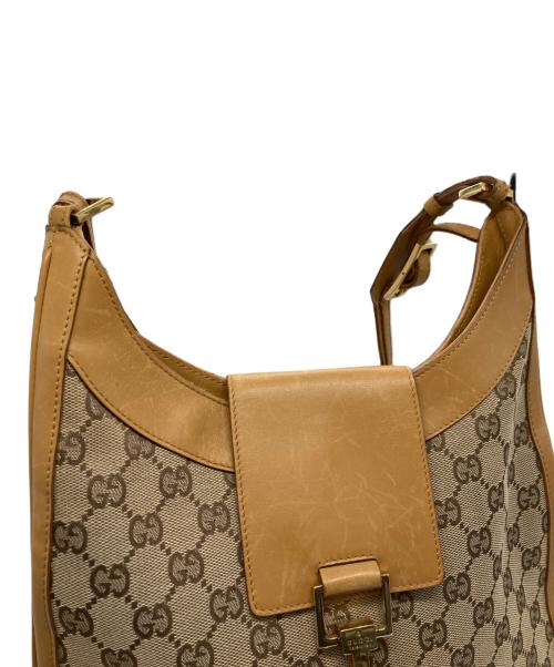 GUCCI（グッチ）GUCCI (グッチ) ワンショルダーバッグ ブラウンの古着・服飾アイテム