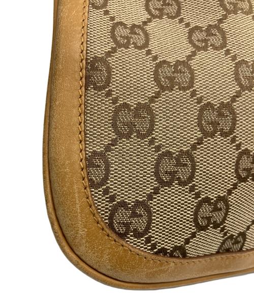 GUCCI（グッチ）GUCCI (グッチ) ワンショルダーバッグ ブラウンの古着・服飾アイテム