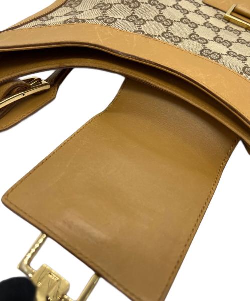 GUCCI（グッチ）GUCCI (グッチ) ワンショルダーバッグ ブラウンの古着・服飾アイテム