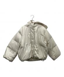 NATURAL BEAUTY BASIC（ナチュラルビューティーベーシック）の古着「ダウンジャケット」｜ホワイト