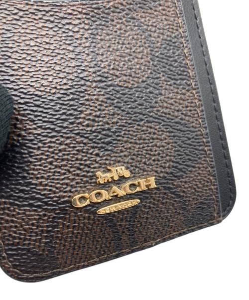 COACH（コーチ）COACH (コーチ) コインケース ブラウンの古着・服飾アイテム