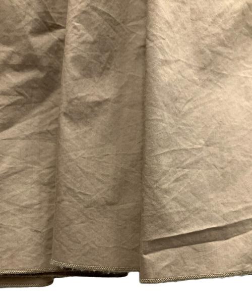 FRAY ID（フレイ アイディー）FRAY ID (フレイ アイディー) 長袖ワンピース ベージュ サイズ:SIZE0の古着・服飾アイテム