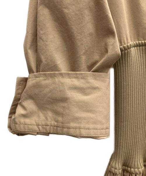 FRAY ID（フレイ アイディー）FRAY ID (フレイ アイディー) 長袖ワンピース ベージュ サイズ:SIZE0の古着・服飾アイテム