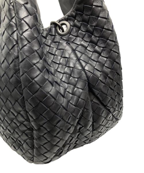 BOTTEGA VENETA（ボッテガベネタ）BOTTEGA VENETA (ボッテガベネタ) ハンドバッグ ブラックの古着・服飾アイテム