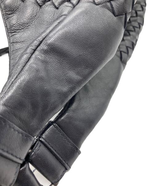 BOTTEGA VENETA（ボッテガベネタ）BOTTEGA VENETA (ボッテガベネタ) ハンドバッグ ブラックの古着・服飾アイテム