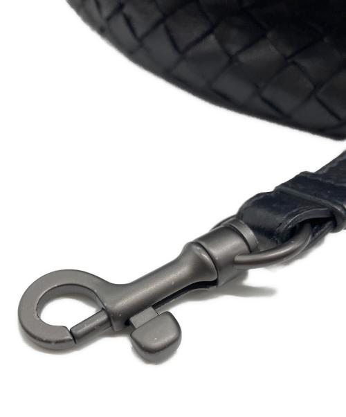BOTTEGA VENETA（ボッテガベネタ）BOTTEGA VENETA (ボッテガベネタ) ハンドバッグ ブラックの古着・服飾アイテム