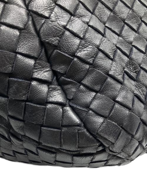 BOTTEGA VENETA（ボッテガベネタ）BOTTEGA VENETA (ボッテガベネタ) ハンドバッグ ブラックの古着・服飾アイテム