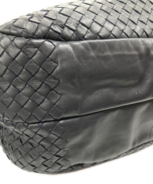 BOTTEGA VENETA（ボッテガベネタ）BOTTEGA VENETA (ボッテガベネタ) ハンドバッグ ブラックの古着・服飾アイテム