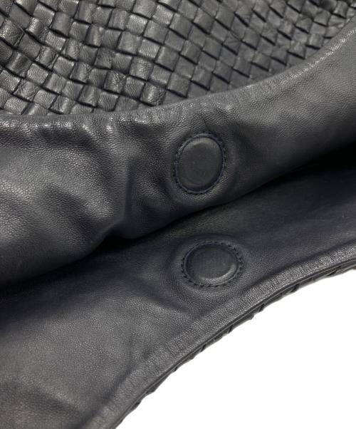 BOTTEGA VENETA（ボッテガベネタ）BOTTEGA VENETA (ボッテガベネタ) ハンドバッグ ブラックの古着・服飾アイテム