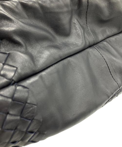 BOTTEGA VENETA（ボッテガベネタ）BOTTEGA VENETA (ボッテガベネタ) ハンドバッグ ブラックの古着・服飾アイテム