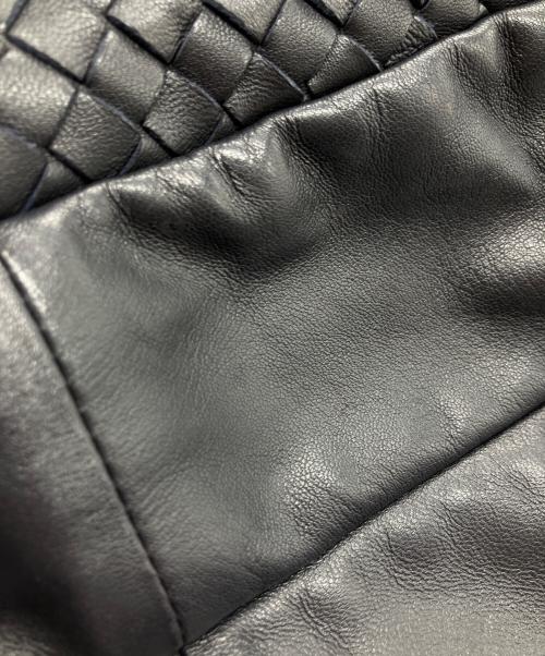 BOTTEGA VENETA（ボッテガベネタ）BOTTEGA VENETA (ボッテガベネタ) ハンドバッグ ブラックの古着・服飾アイテム