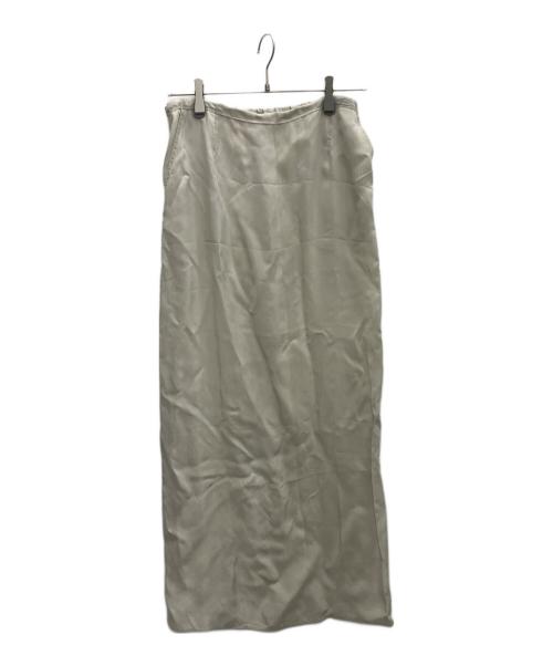 ETRE（エトレ）etre (エトレ) キュプラIラインスカート アイボリー サイズ:S 未使用品の古着・服飾アイテム