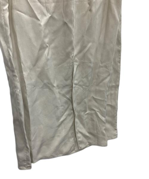 ETRE（エトレ）etre (エトレ) キュプラIラインスカート アイボリー サイズ:S 未使用品の古着・服飾アイテム