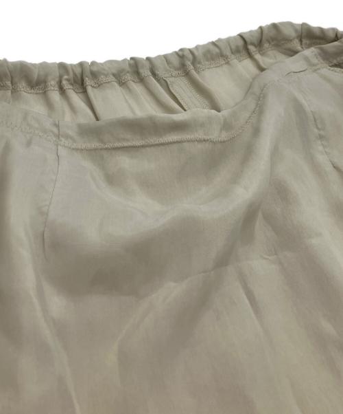 ETRE（エトレ）etre (エトレ) キュプラIラインスカート アイボリー サイズ:S 未使用品の古着・服飾アイテム