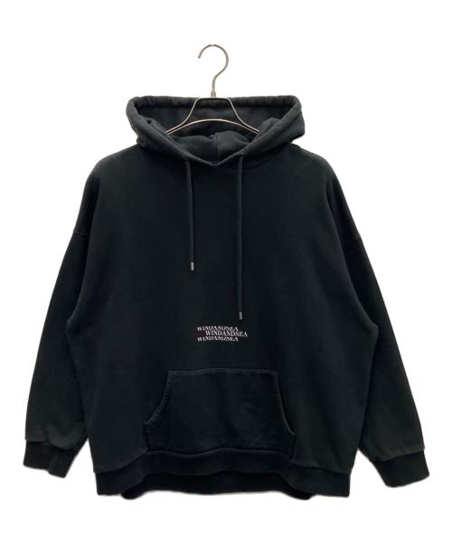 Ameri（アメリ）AMERI (アメリ) プルオーバーパーカー ブラック サイズ:SIZE Sの古着・服飾アイテム