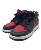 NIKEナイキ）の古着「AIR JORDAN 1 MID GS」｜ブラック×レッド