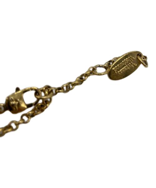 Vivienne Westwood（ヴィヴィアンウエストウッド）Vivienne Westwood (ヴィヴィアンウエストウッド) MINI BAS RELIEF ネックレス ゴールドの古着・服飾アイテム